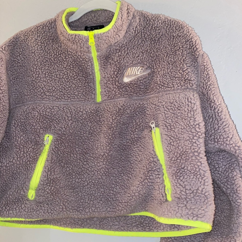 Nike Fleece Cropped Quarter-zip